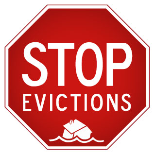 Stop Evictions _ letras enteras