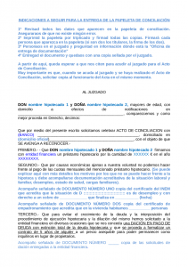 Acto de conciliación