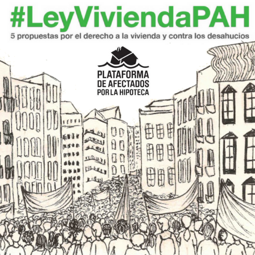 Lee más sobre el artículo Gracias a la presión social la Ley Vivienda PAH llega al Congreso