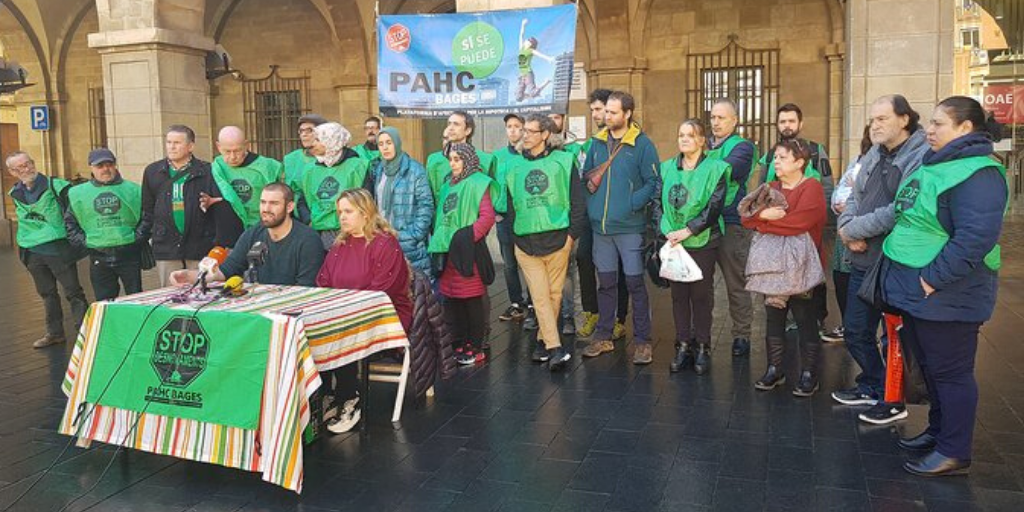 En este momento estás viendo Interior aplica la Ley Mordaza contra la PAHC Bages y nos multa con 20.000 euros por parar un desahucio