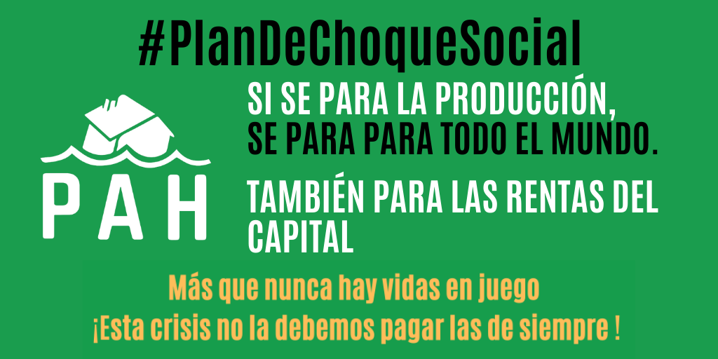 Lee más sobre el artículo La PAH exige al Gobierno ponerse de parte de la ciudadanía frente a la alarmante presión del lobby bancario y la patronal de grandes tenedores