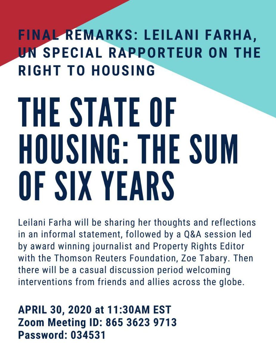 Lee más sobre el artículo La PAH participa en el encuentro con Leilani Farha