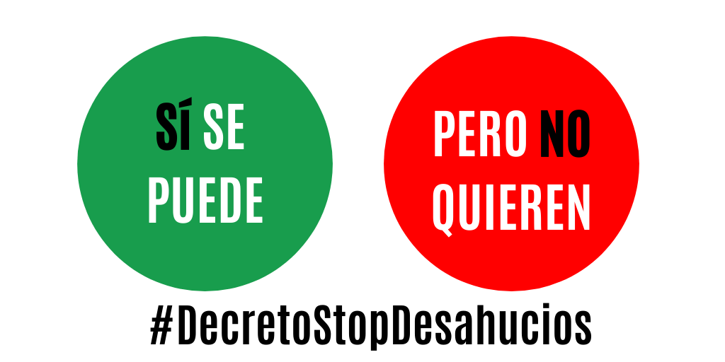 Lee más sobre el artículo Acabar con los desahucios solo depende del Gobierno Progresista