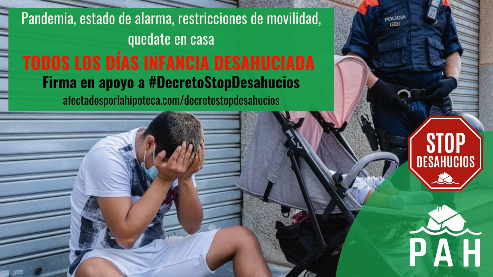 En este momento estás viendo Firma la petición para acabar con los desahucios en tiempo de pandemia