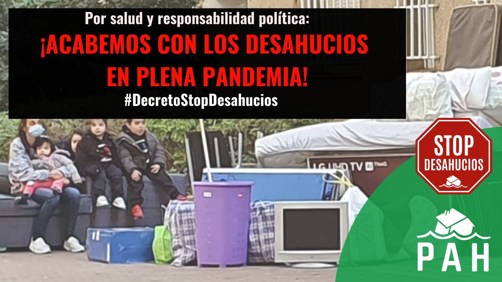 En este momento estás viendo Documento a Ábalos y compromiso político para acabar con los desahucios