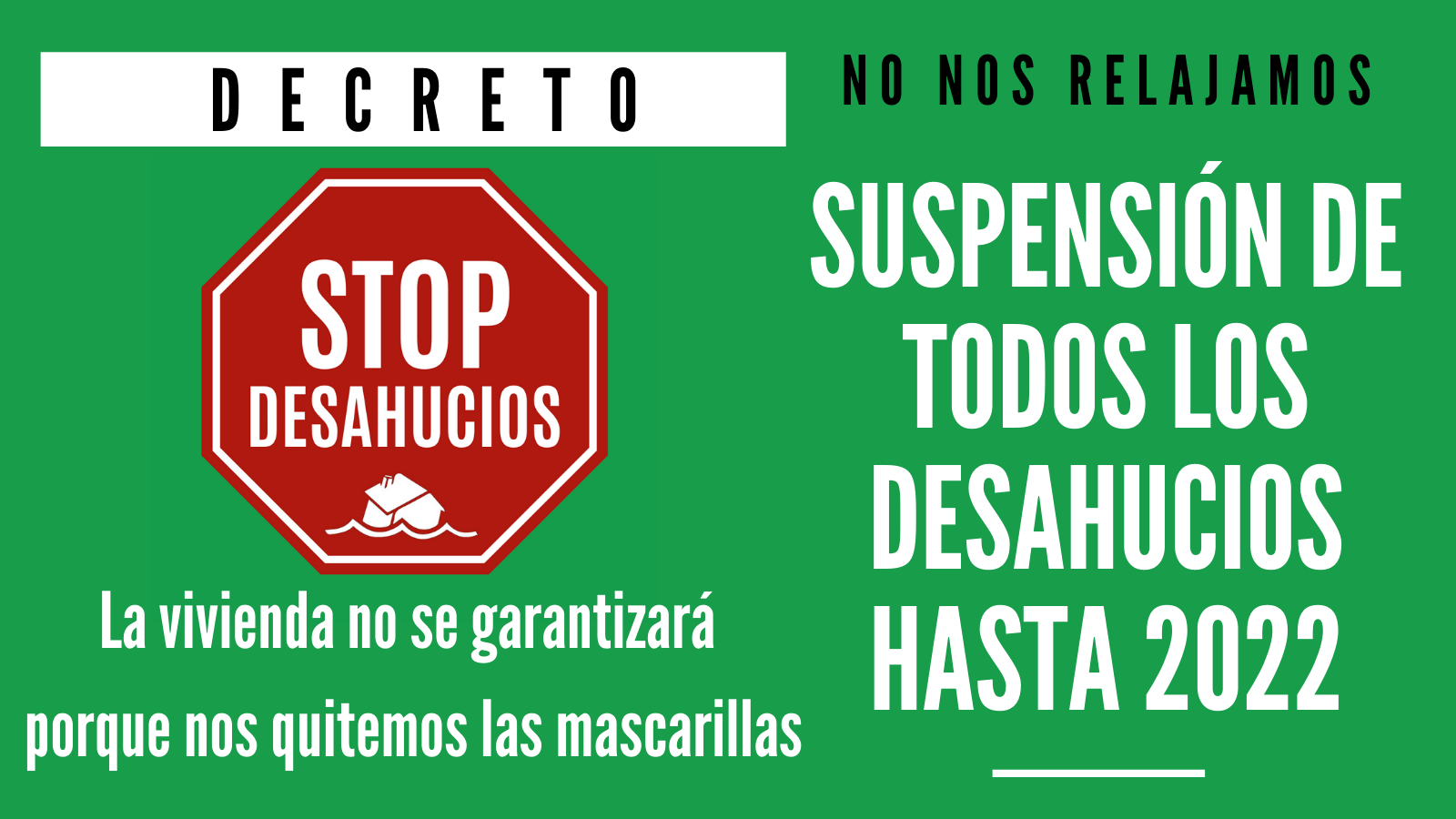 En este momento estás viendo Las cifras sobre desahucios siguen siendo alarmantes