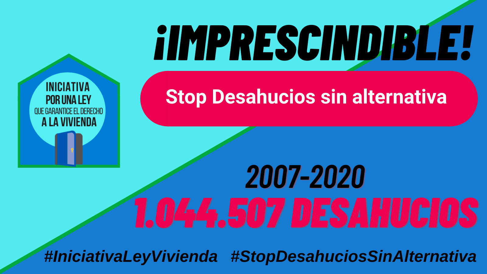 Lee más sobre el artículo Una ley de Vivienda que no ponga fin a los desahucios, ni es ley ni es nada