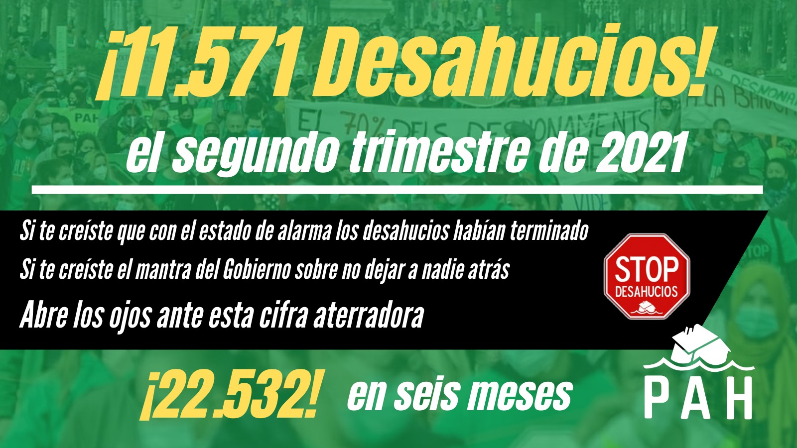 En este momento estás viendo A pesar de la moratoria los desahucios siguen subiendo