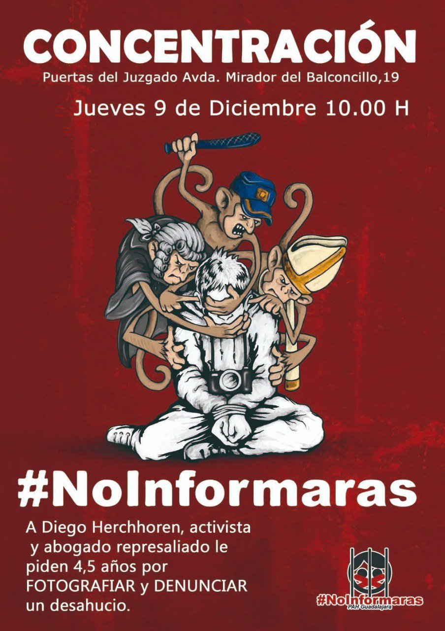 Lee más sobre el artículo Desde la PAH exigimos absolución para Diego