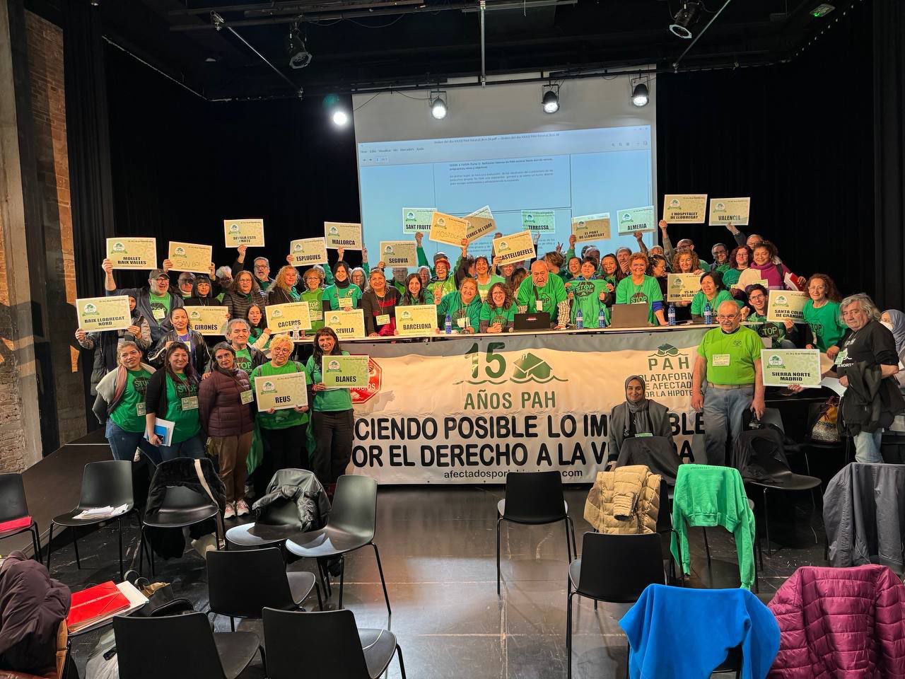 Lee más sobre el artículo XXXII Asamblea estatal de la PAH