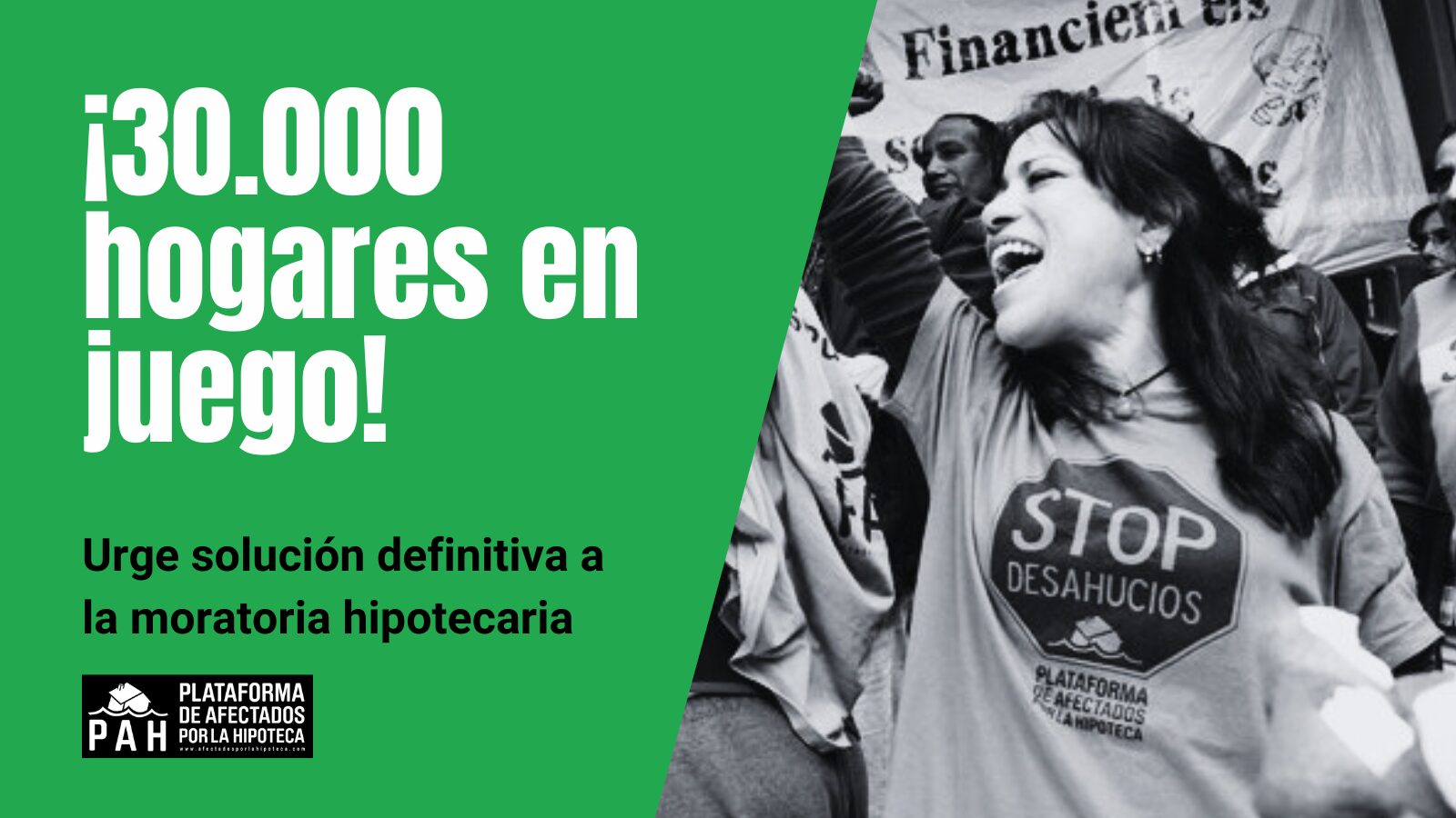 Lee más sobre el artículo El Gobierno debe ampliar la moratoria hipotecaria: están en juego más de 30.000 hogares