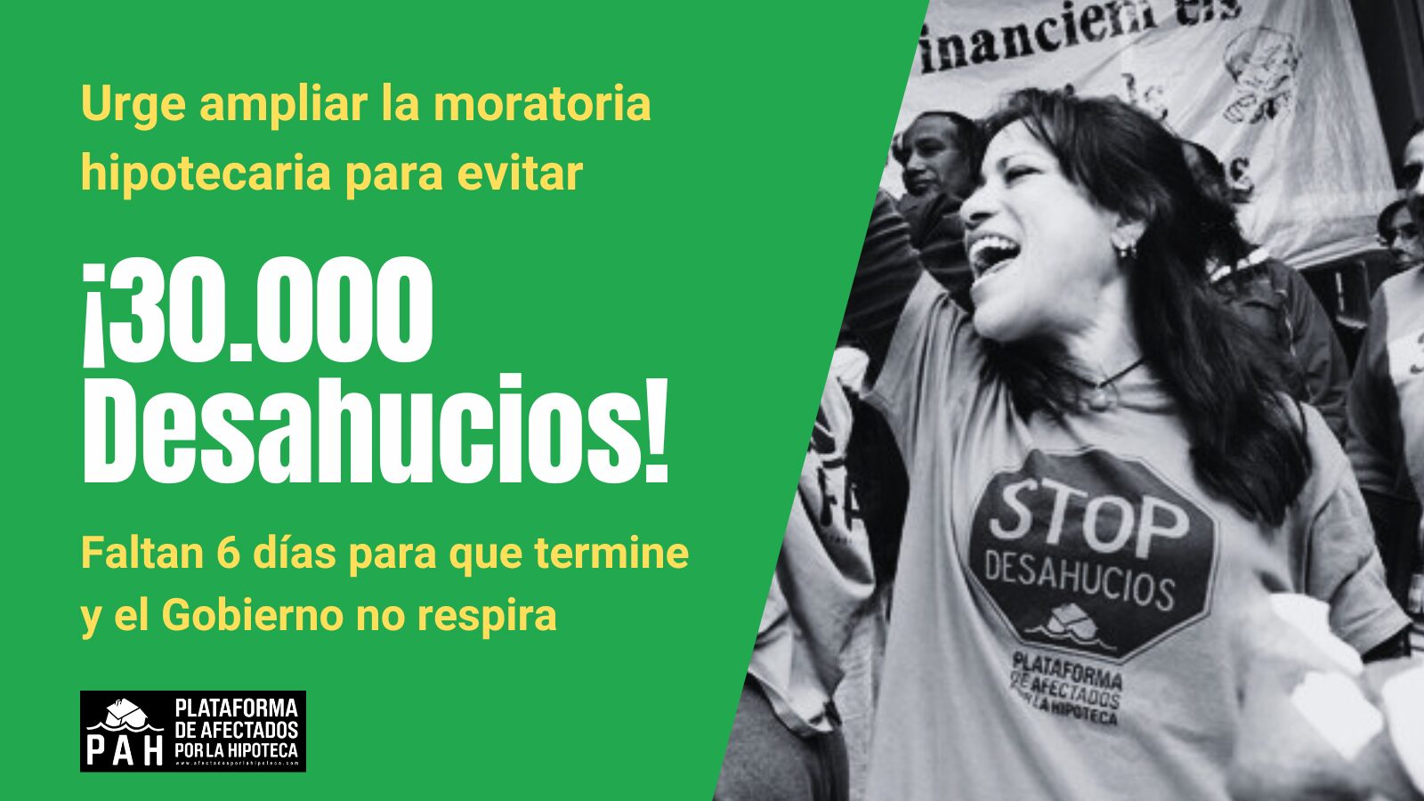 Lee más sobre el artículo A 6 días de su vencimiento, el Gobierno no ha prorrogado la moratoria hipotecaria