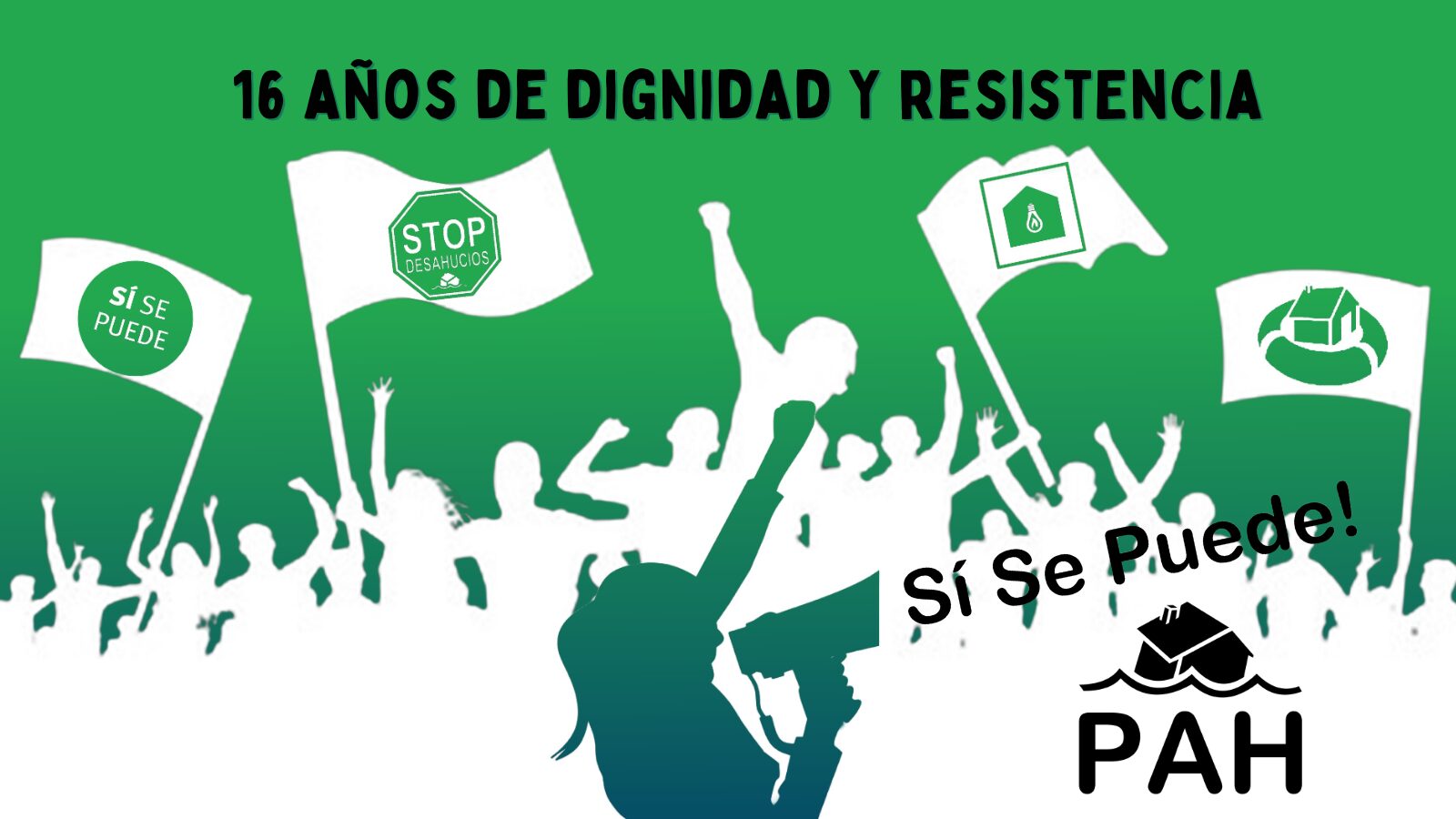 Lee más sobre el artículo 16 Años de La PAH: Resistencia, esperanza y lucha por la vivienda