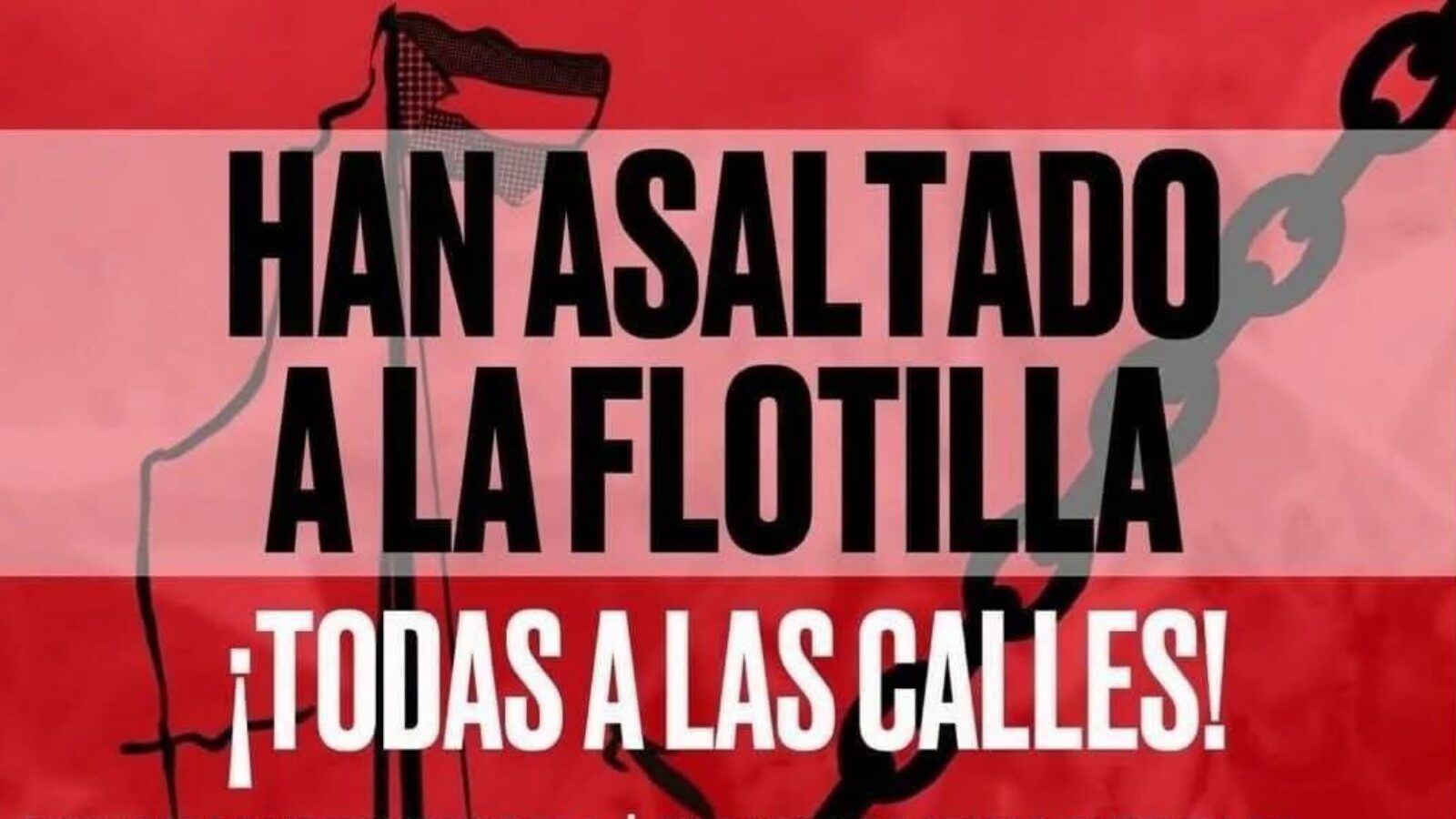 Lee más sobre el artículo Comunicado de apoyo de La PAH ante el asalto a la Global Sumud Flotilla